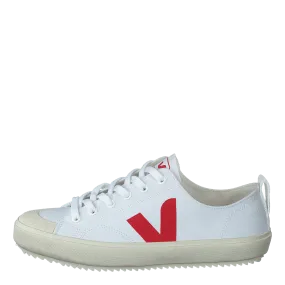 Veja schoenen Nova Canvas White_pekin White Pekin